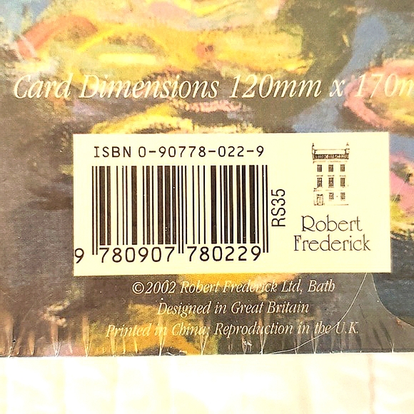 Unopened box of 20 blank cards with Monet paintings - Picture 4 of 11